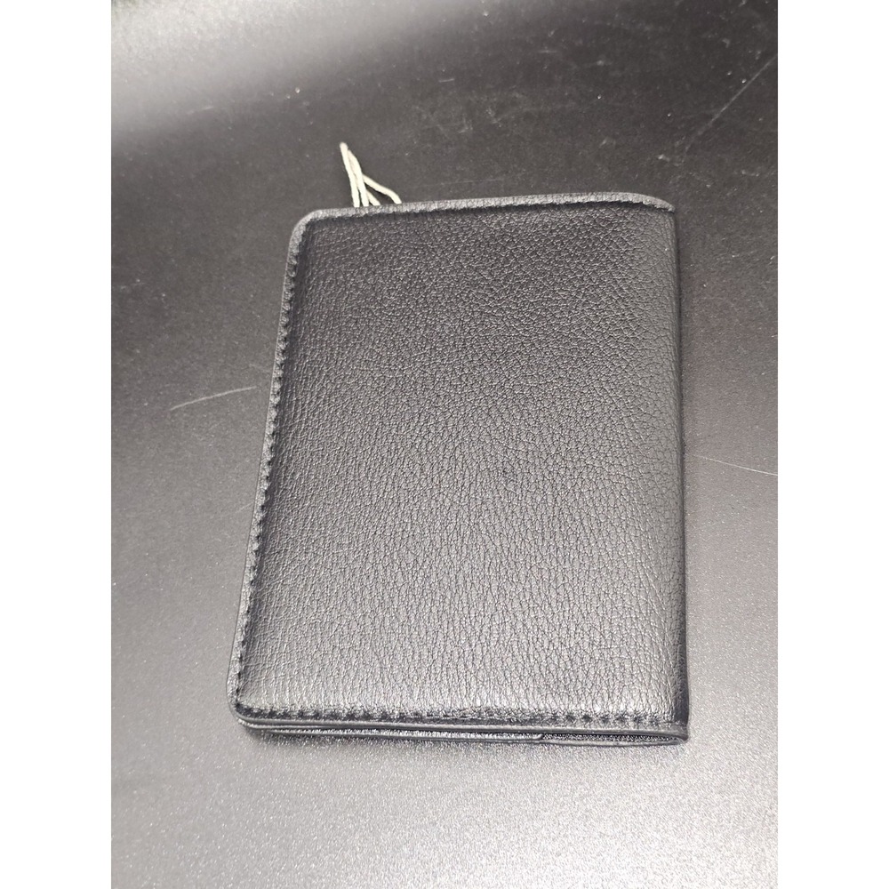 A New Day Black Pebbled Passport Wallet New With Tags - Picture 4 of 7